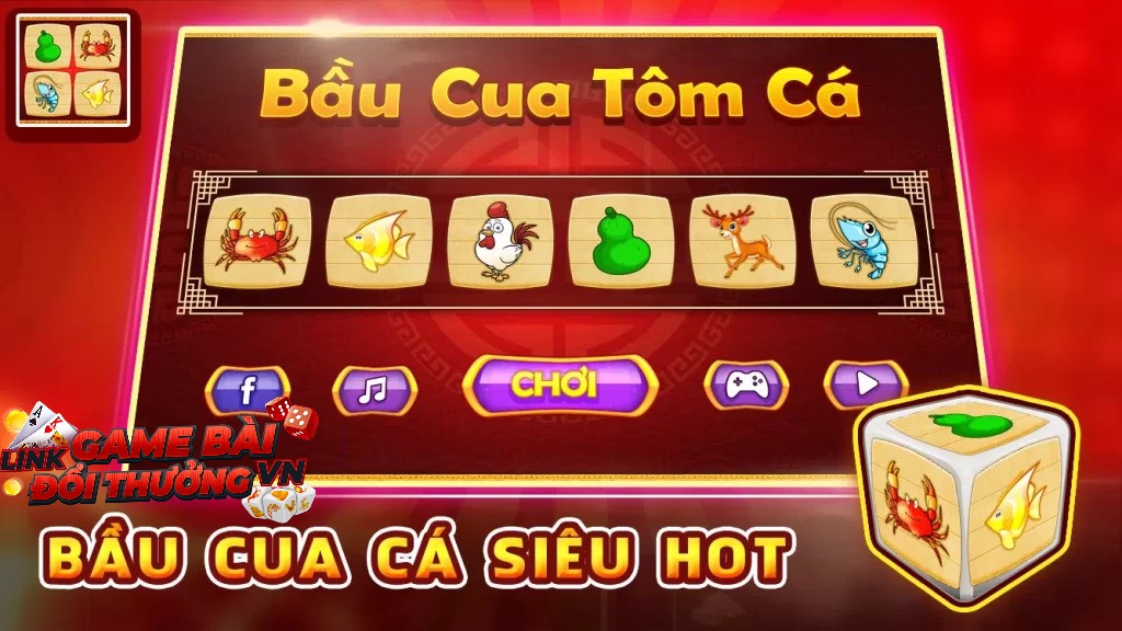 Game Bầu Cua đổi thưởng