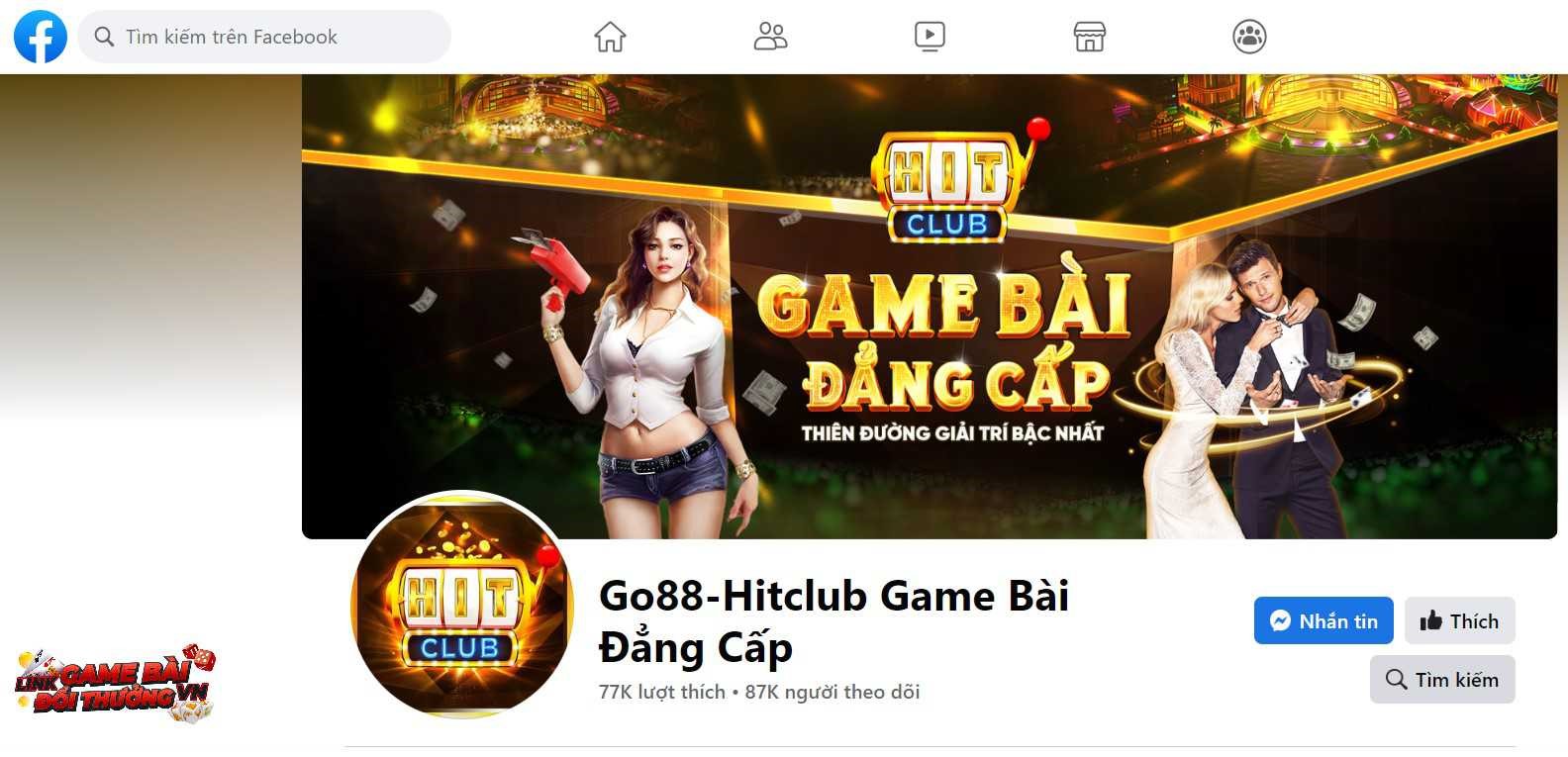 Liên hệ Hit Club qua Fanpage